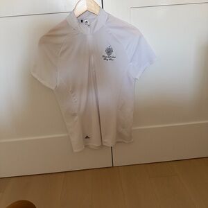 Adidas women’s white golf shirt
